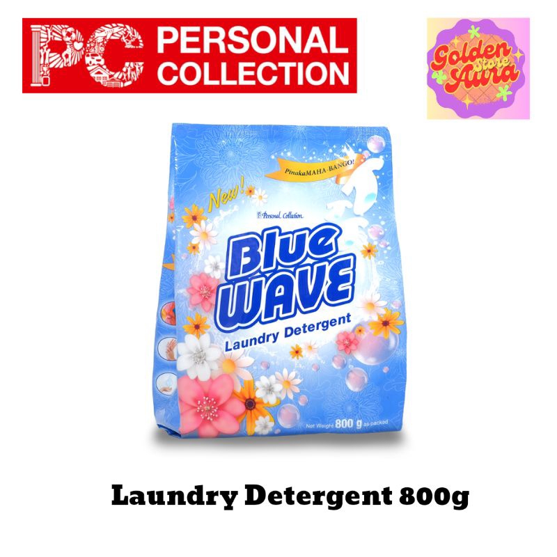 BLUE WAVE POWDER LAUNDRY DETERGENT 800g | Shopee Philippines
