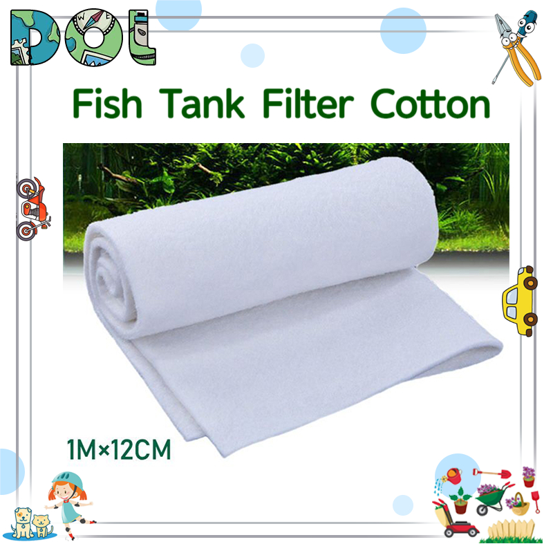 1mx12cm Aquarium Filter Biochemical Filter Cotton Sponge For Aquarium