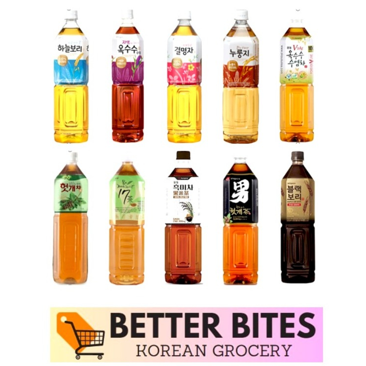 KOREAN TEA DIFFERENT FLAVOR HEALTHY TEA DRINK 1.5L Shopee Philippines
