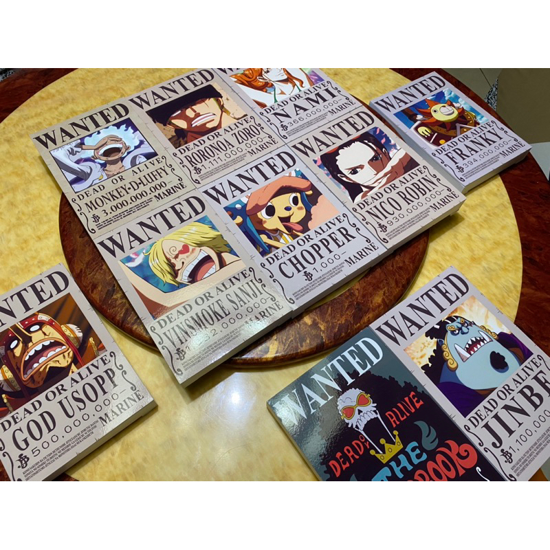SINTRA BOARD | WANTED POSTER | 2D TYPE | BOX TYPE | ONE PIECE| DEAD OR ...