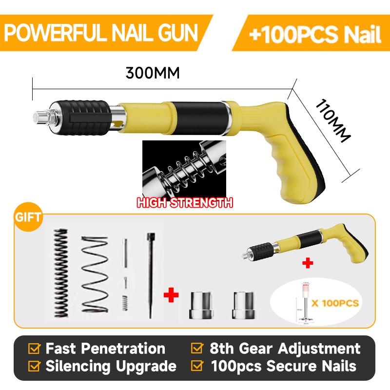 Eone Home Electric Nail Gun Steel Rebiter Gun Rivet Tools Tufting Gun ...