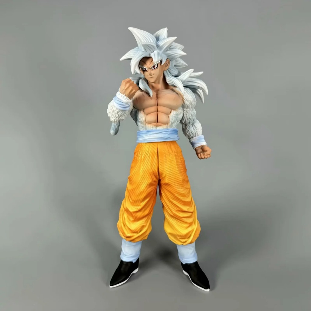 Little akiba anime dragon ball z ssj 5 goku figure model toy with box ...
