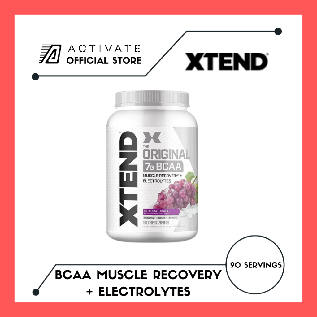 Xtend BCAA Scavation 90 Servings, 0 calories, for muscle recovery and
