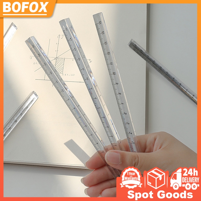 Triangle Ruler Cute 15 cm Ruler Student Stationery Simple Style ...