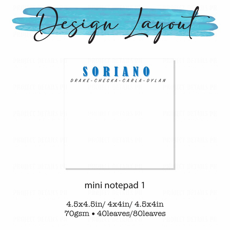 personalized notepads Shopee Philippines