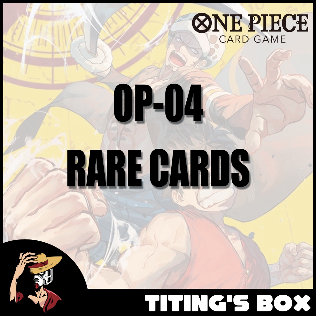 [JP] One Piece Card Game OP04 [R] Rare Cards - OP-04 Kingdoms of ...