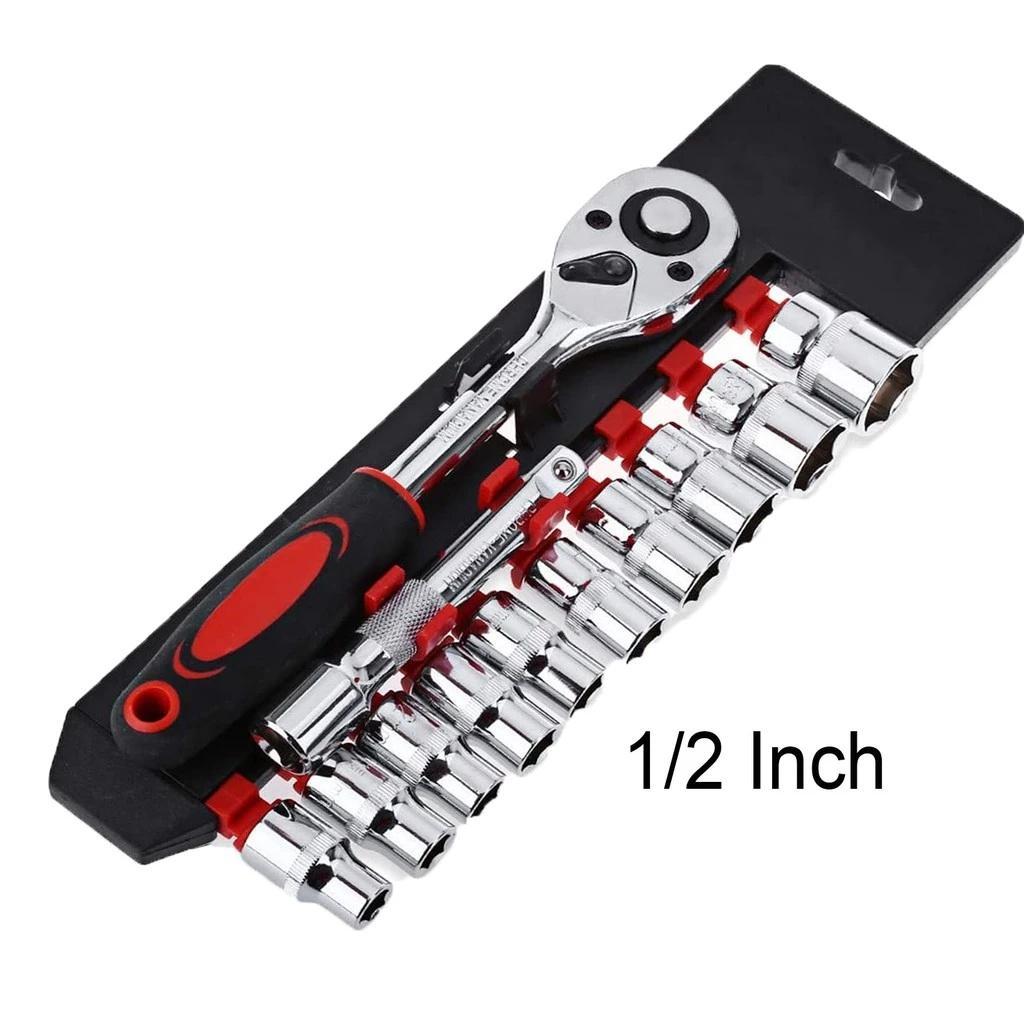 1/4 Inch Small Ratchet Wrench Set Batch Head Quick Release Hexagon Torx Socket Spanner With Ph Slotted Hex Screwdriver Hand Tool - View #5