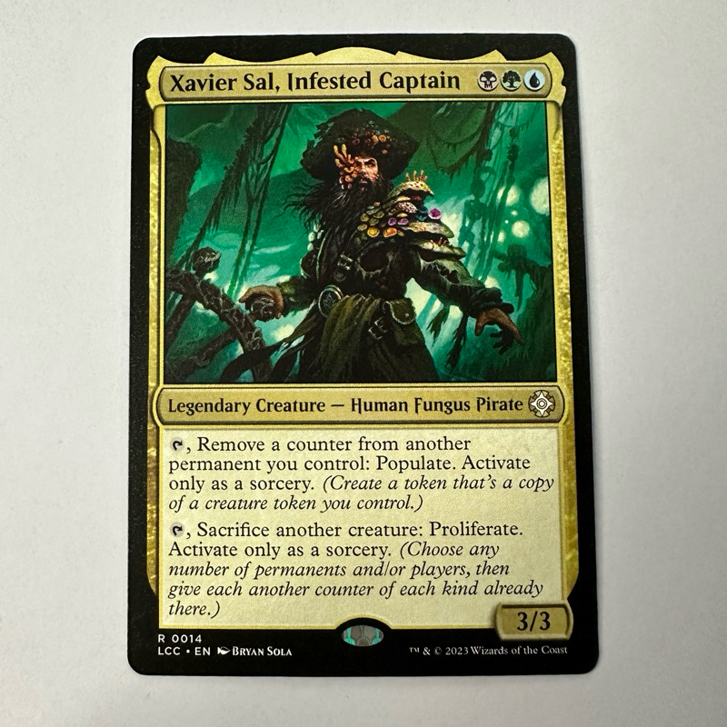 XAVIER SAL, INFESTED CAPTAIN | LCI THE LOST CAVERNS OF IXALAN ...