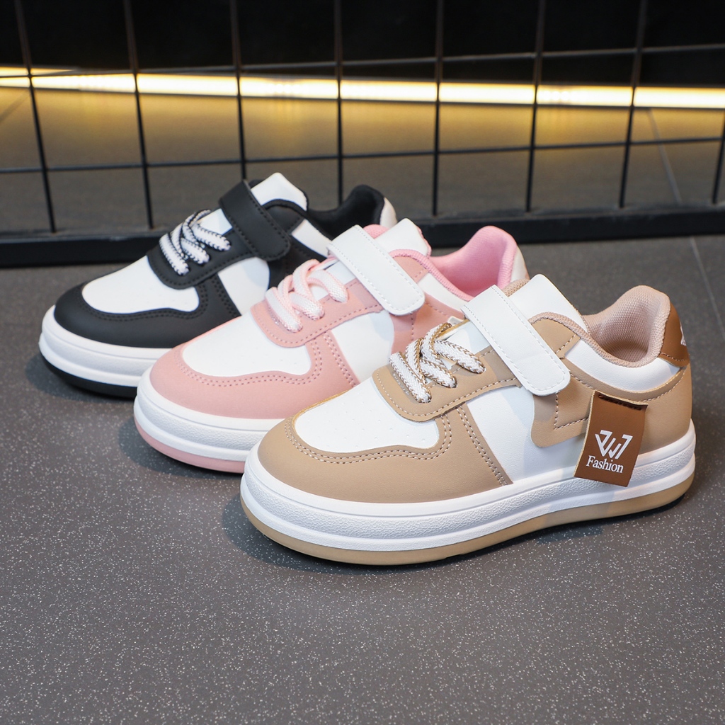 Fashion kids shoes thick sole rubber shoes for kids boy skate sneakers