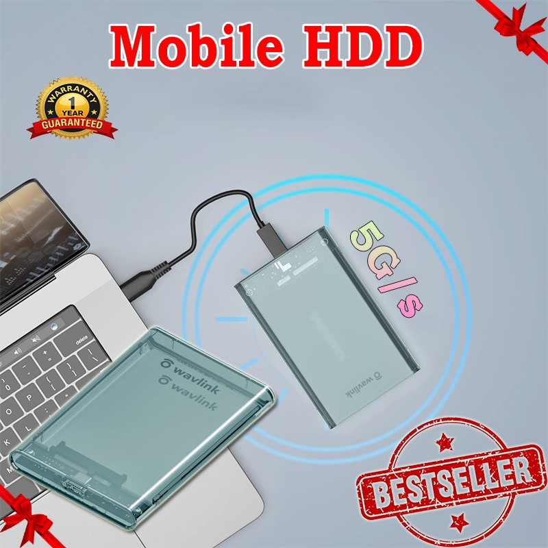 Made in Japan YAR Hard Drive 128T USB 3.0 Portable External Hard Drive