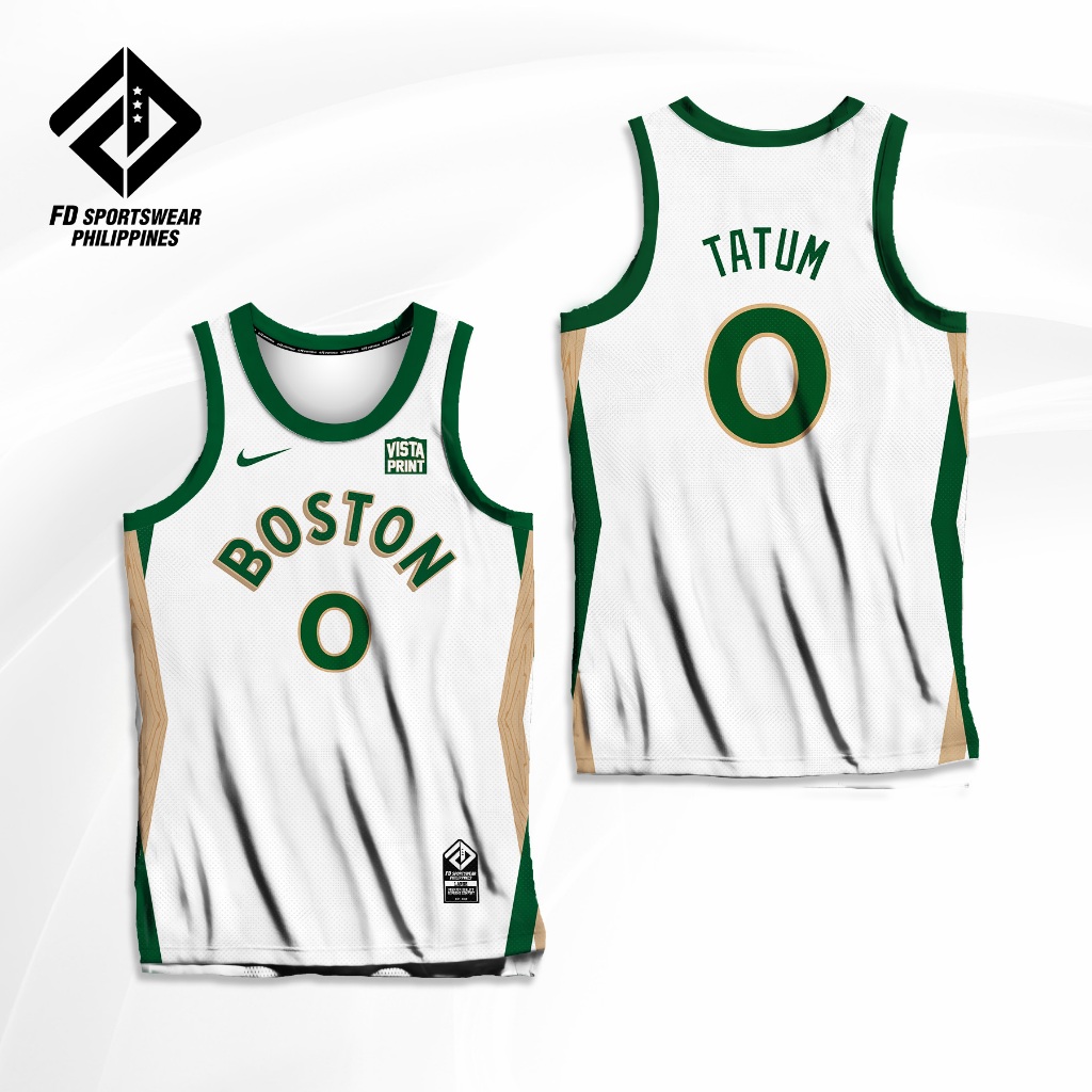 BOSTON CELTICS NBA CITY EDT 2024 JAYSON TATUM FULL SUBLIMATED JERSEY