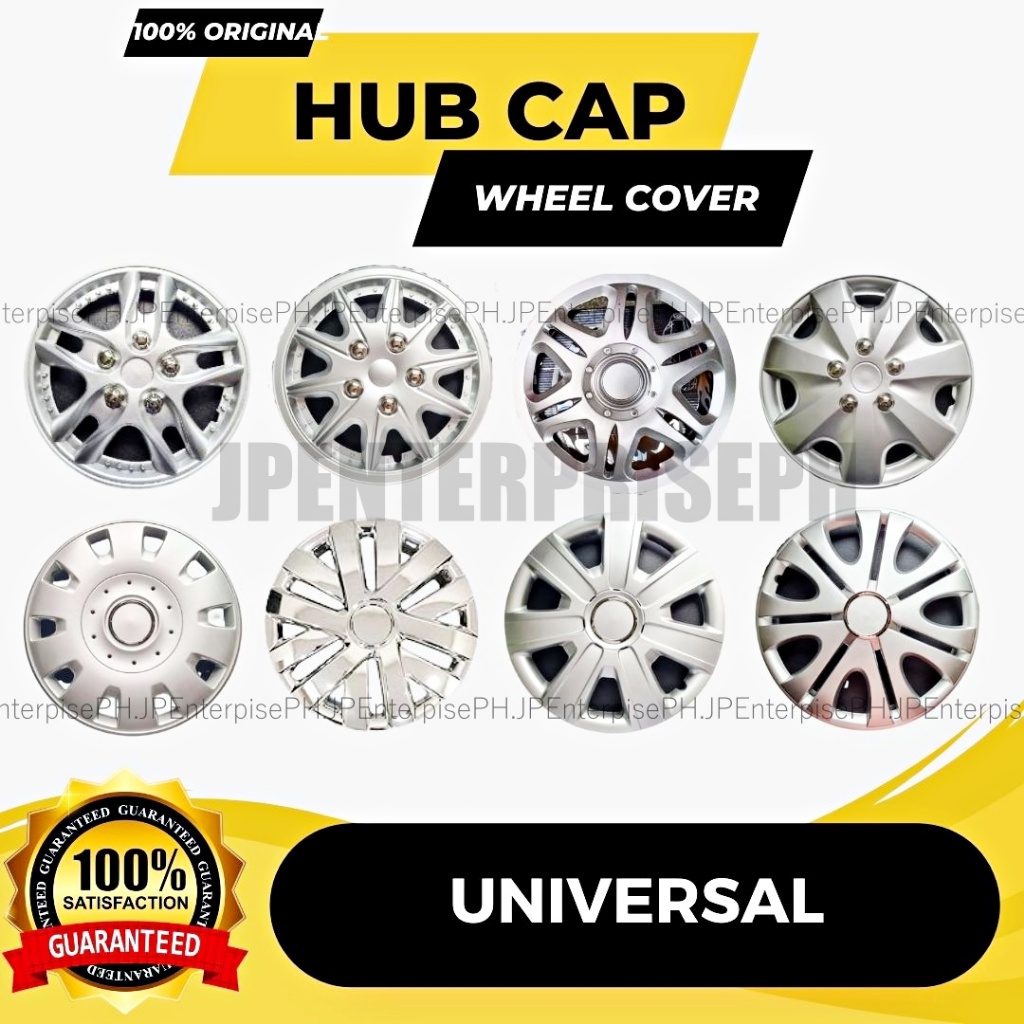4 PCS Set Silver Universal Wheel Cover Hubcap Hub cap 12" 13" 14" 15