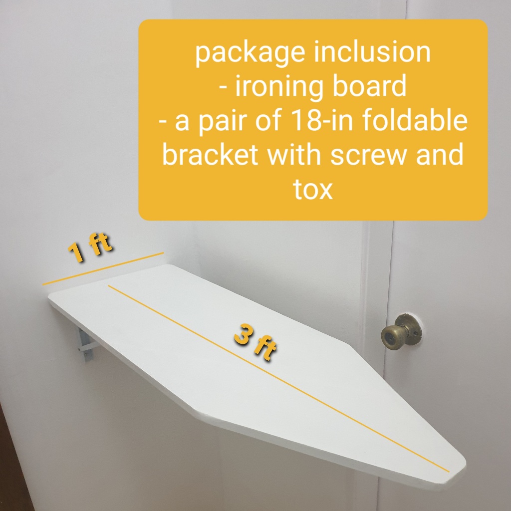 Foldable Ironing Board Folding Ironing Board Wall-Mounted Ironing Board ...