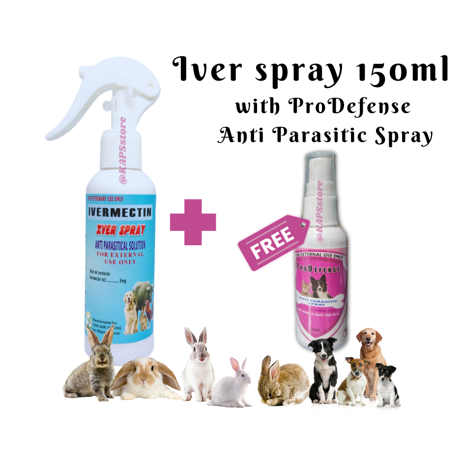 Iver Spray for mange Nontoxic can be licked Anti mange for dogs Pet