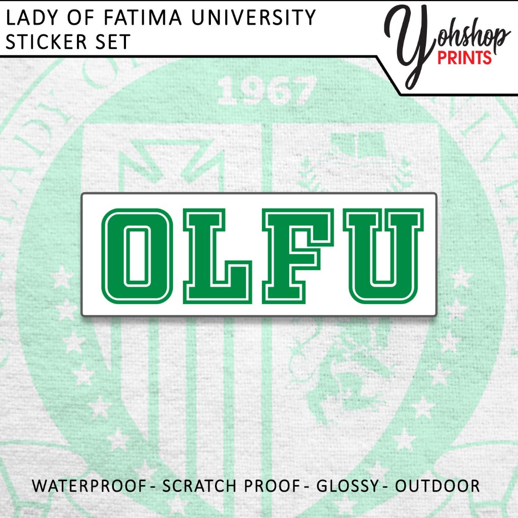 Fatima University Logo KAIROS Our Lady Of Fatima University Logo PATCH