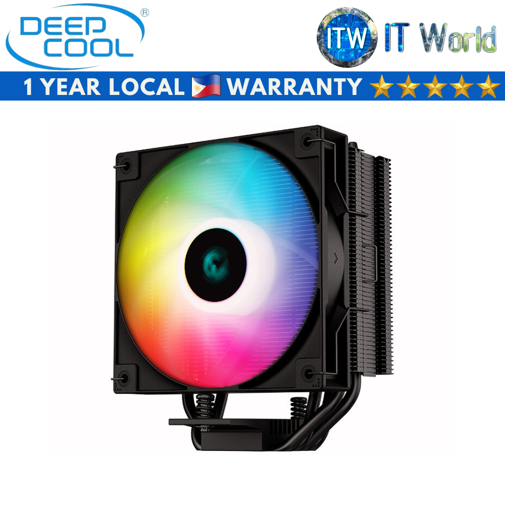 Deepcool Gammaxx Series AG400 BK ARGB 120mm CPU Cooler (R-AG400-BKANMC ...