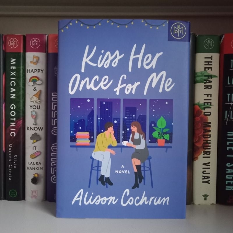 BOTM Kiss Her Once for Me by Alison Cochrun (Hardcover) Shopee Philippines