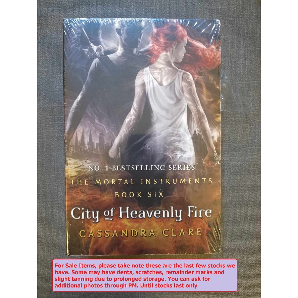 The Mortal Instruments 6 City of Heavenly Fire by Cassandra Clare ...