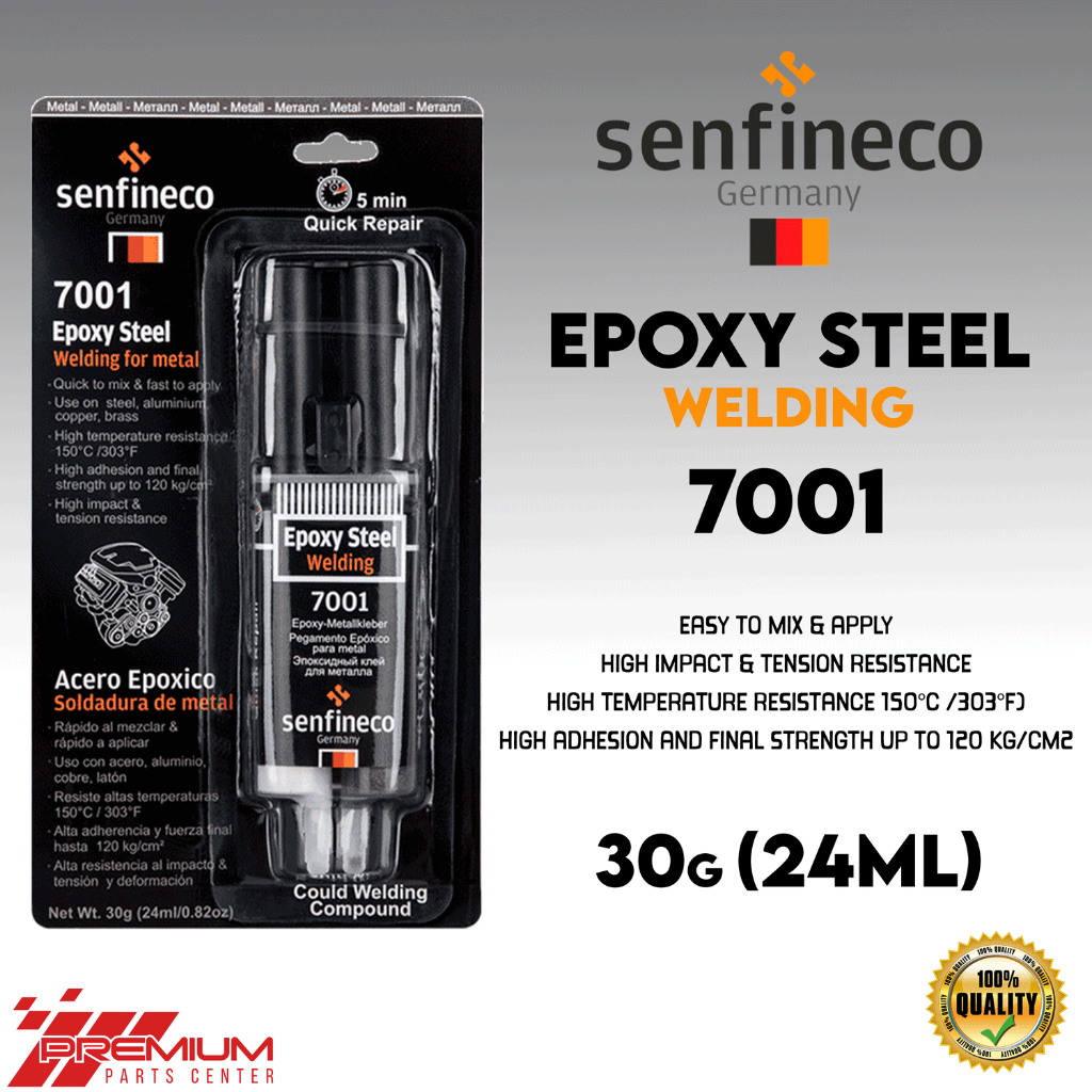 Senfineco Epoxy Steel 30g 2K Epoxy glue for metal Shopee Philippines