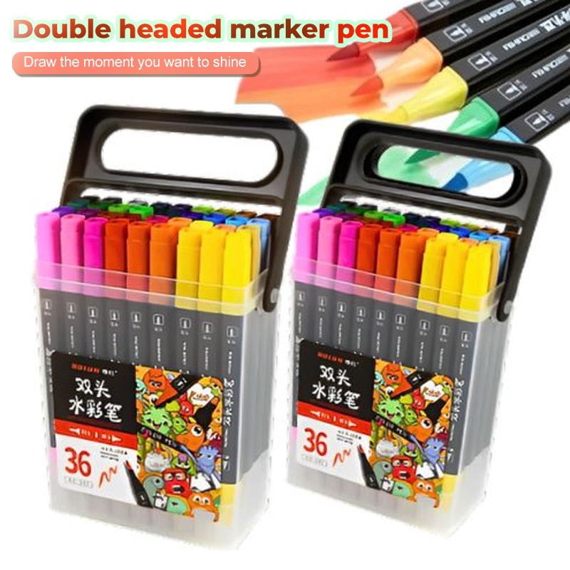 1pc Sipa Japan Soft Metal Brush Pens Watercolor Marker Pens Painting  Lettering Pens Japanese 36 Colors