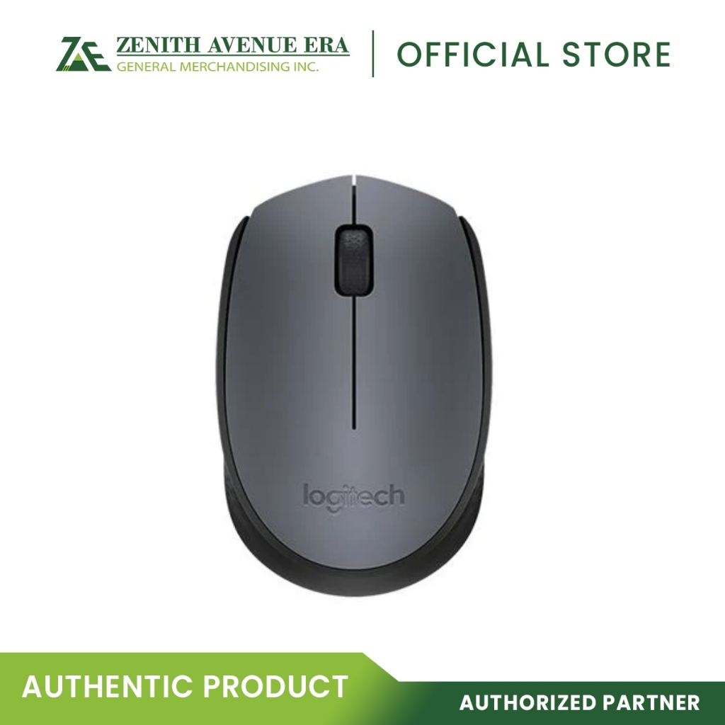 Logitech M171 Wireless Mouse Grey | Shopee Philippines