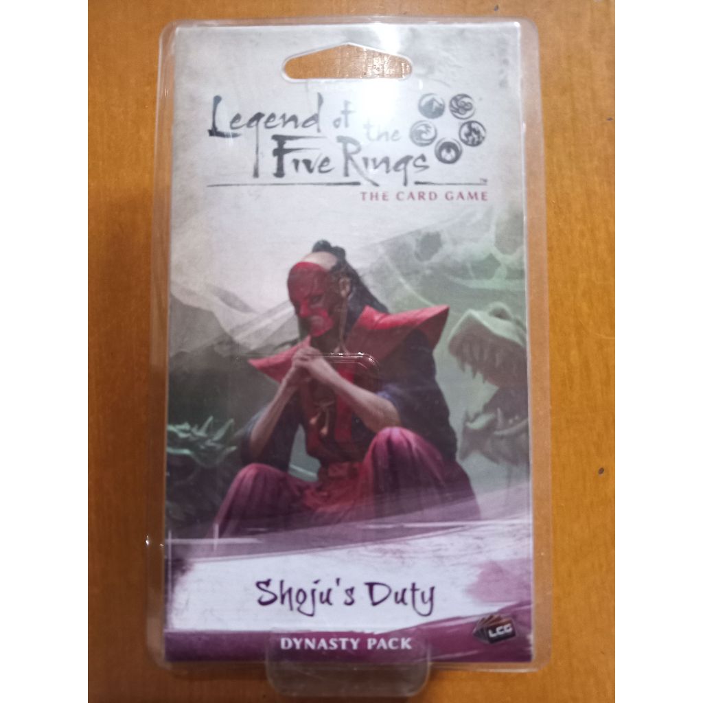 L5R LCG Shoju's Duty Dynasty Pack Inheritance Cycle Legend of the Five ...