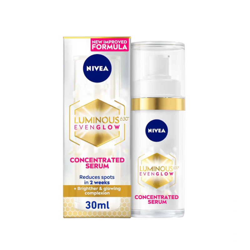 NIVEA Cellular LUMINOUS 630 Concentrated Face Serum, 30ml | Shopee ...