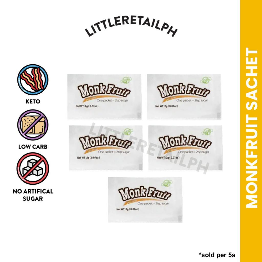 Monkfruit Sweetener Sachet Sugar Alternative Shopee Philippines