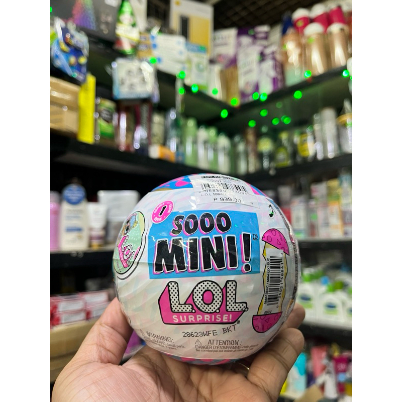 LOL Surprise Sooo Mini – Pallina Con Bambola In Edizione Limitata – 8 Sorprese – Età 4+