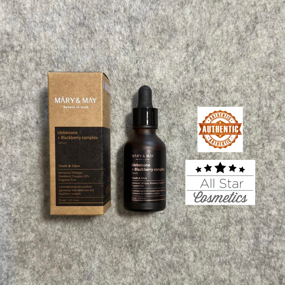 Sérum Anti-âge Mary&May Idebenone Blackberry - 30 Ml, Soin De Jour Neuf