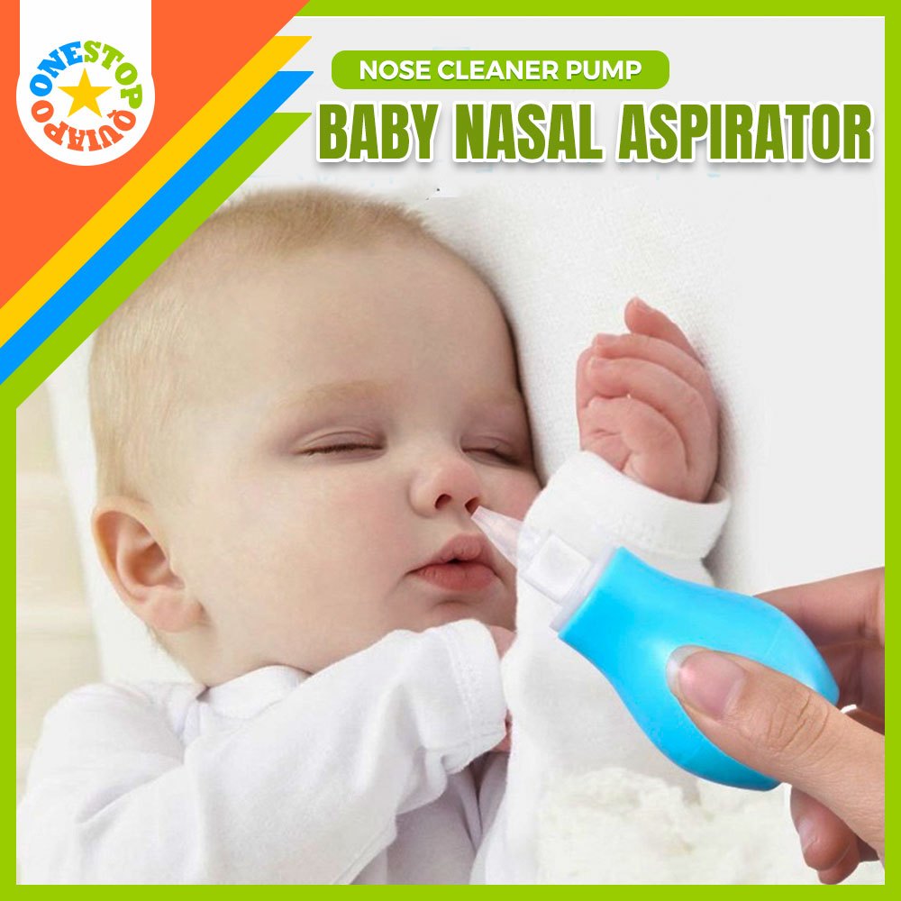 OSQ Random Color Silicone Baby & Infant Nasal Mucus Aspirator Vacuum ...