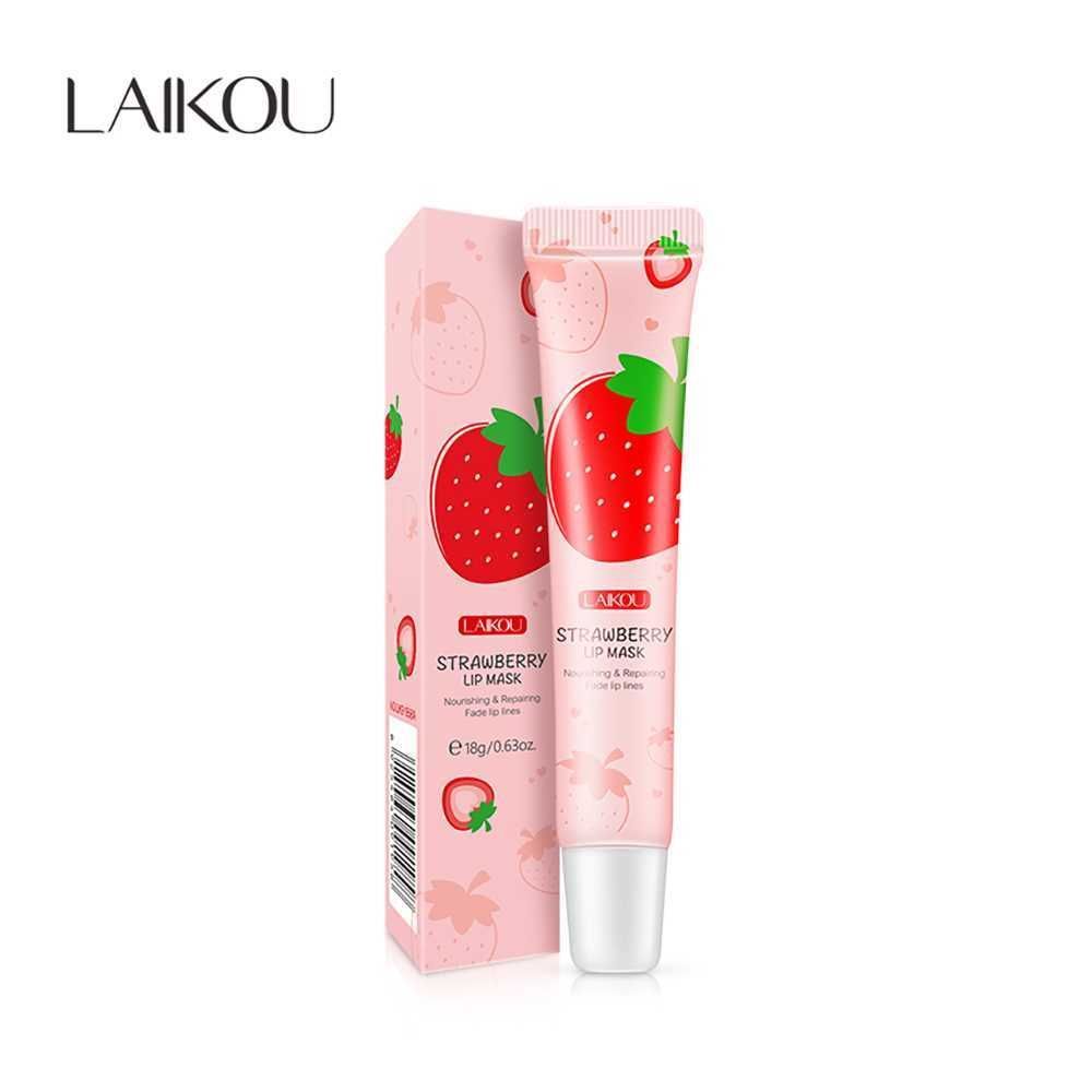 LAIKOU Strawberry Lip Balm Lip Tint Sleeping Mask Lifting Firming Sweet ...