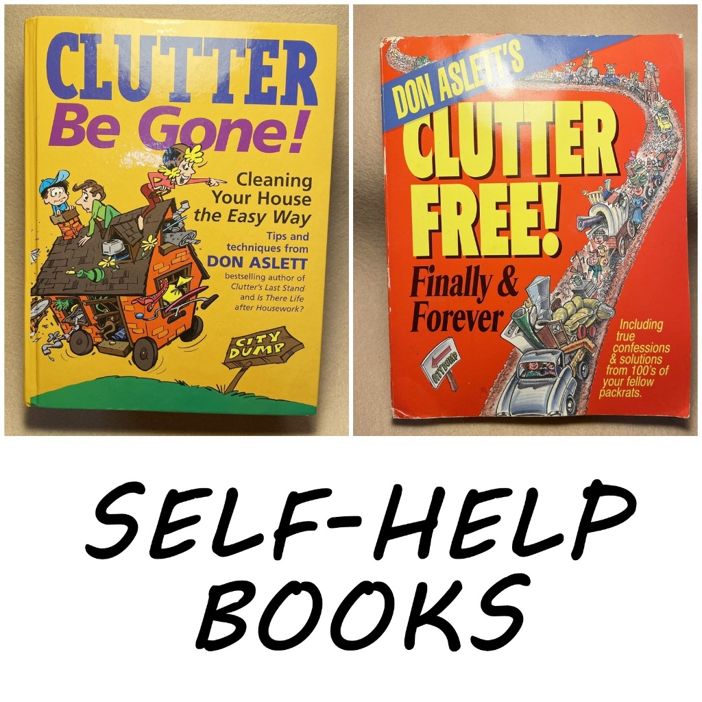 Self Help Books | decluttering, home improvement | Clutter Be Gone Free ...