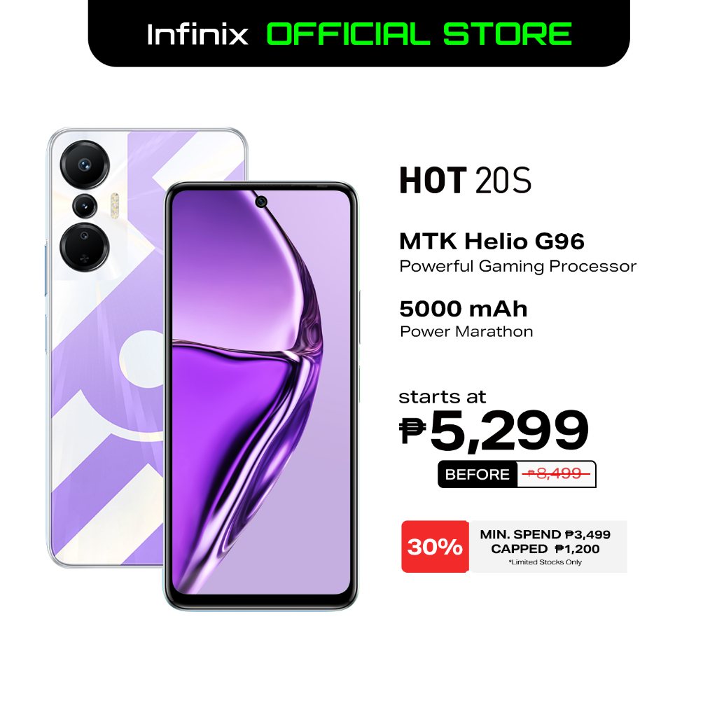 infinix 20s hot