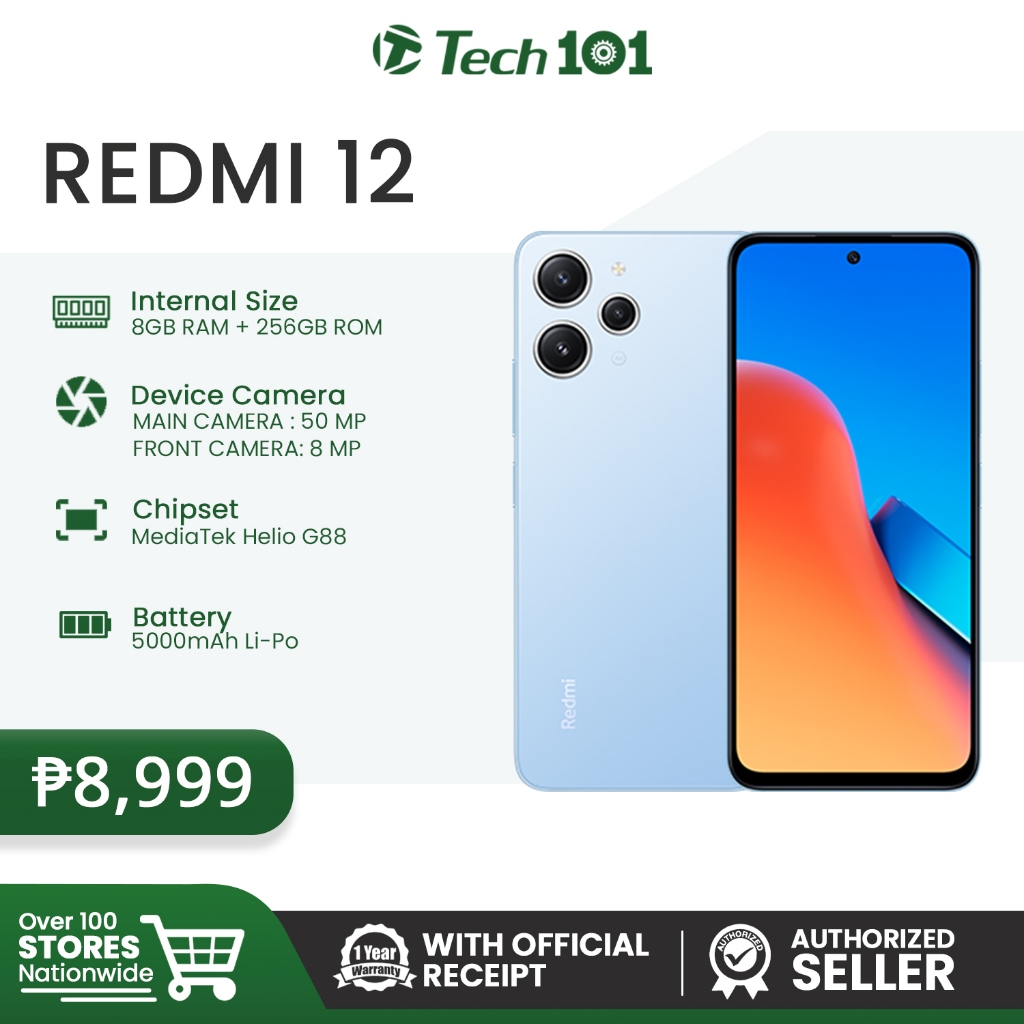 Xiaomi Redmi Note 12s (8GB+256GB) With Official Receipt With