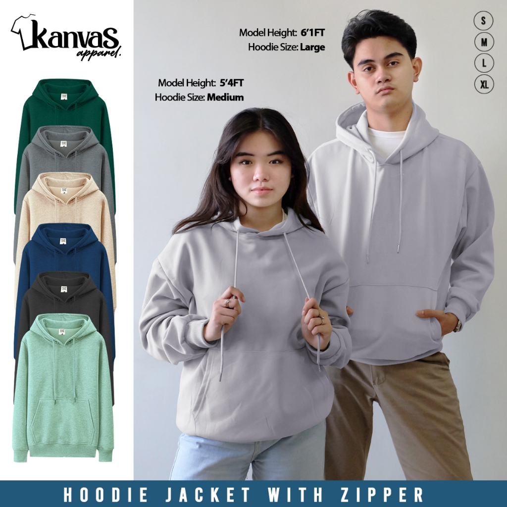 Plain Pullover Hoodie Jacket Grey Color Unisex for men and women