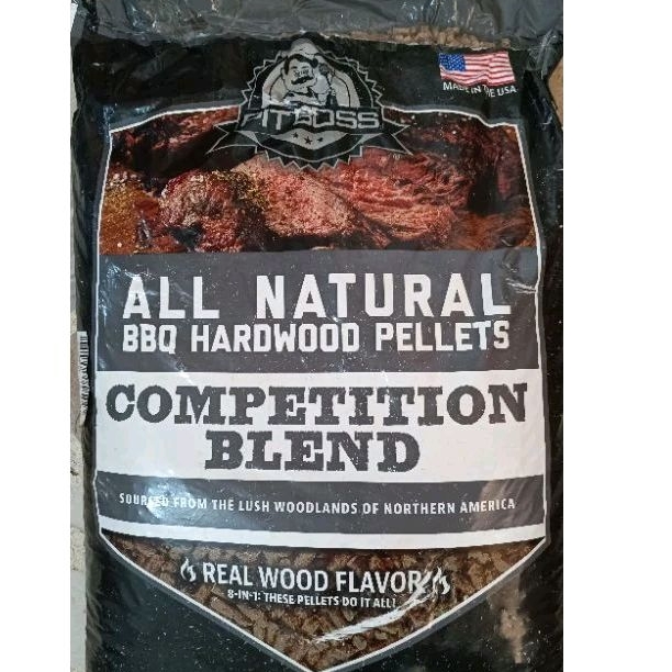 Pit Boss BBQ Hard Wood Pellet For Smoker Competition Blend 1KG Repacked