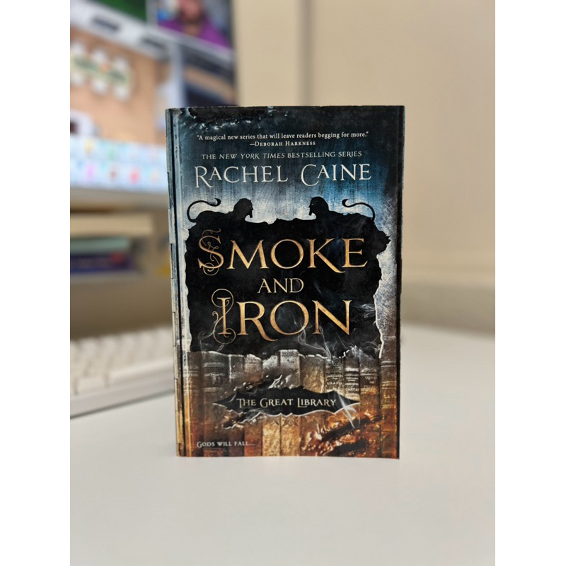 Smoke and Iron by Rachel Caine (The Great Library) Shopee Philippines