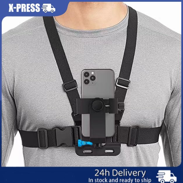 Adjustable Chest Belt Strap Harness Mount Camera Headstrap Mount ...