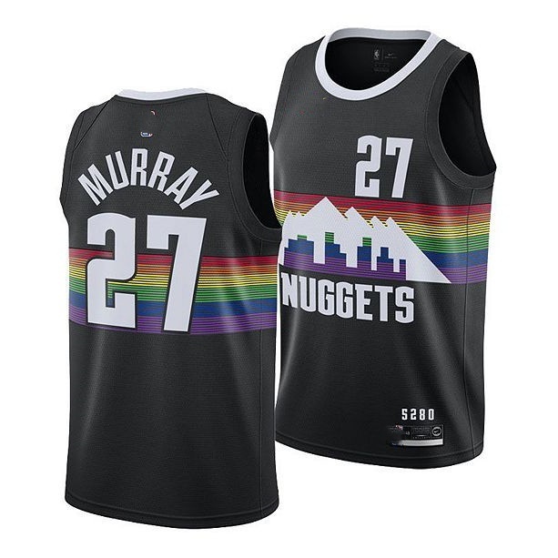 Nike 2021 Nuggets Jersey Nike Nuggets Jamal Murray Jersey Men's - Main Image