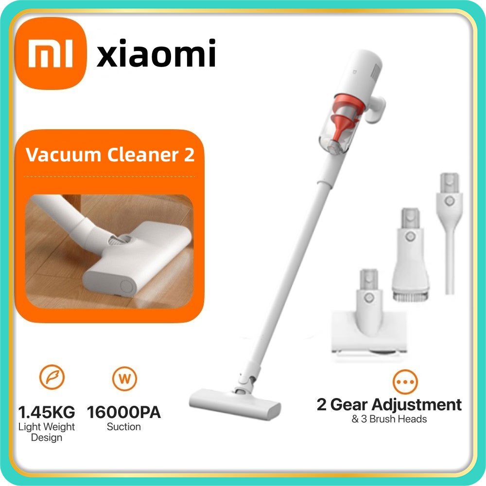 Xiaomi Mijia Vacuum Cleaner2 For Home 3-in-1 Quiet Handheld Vacuum ...