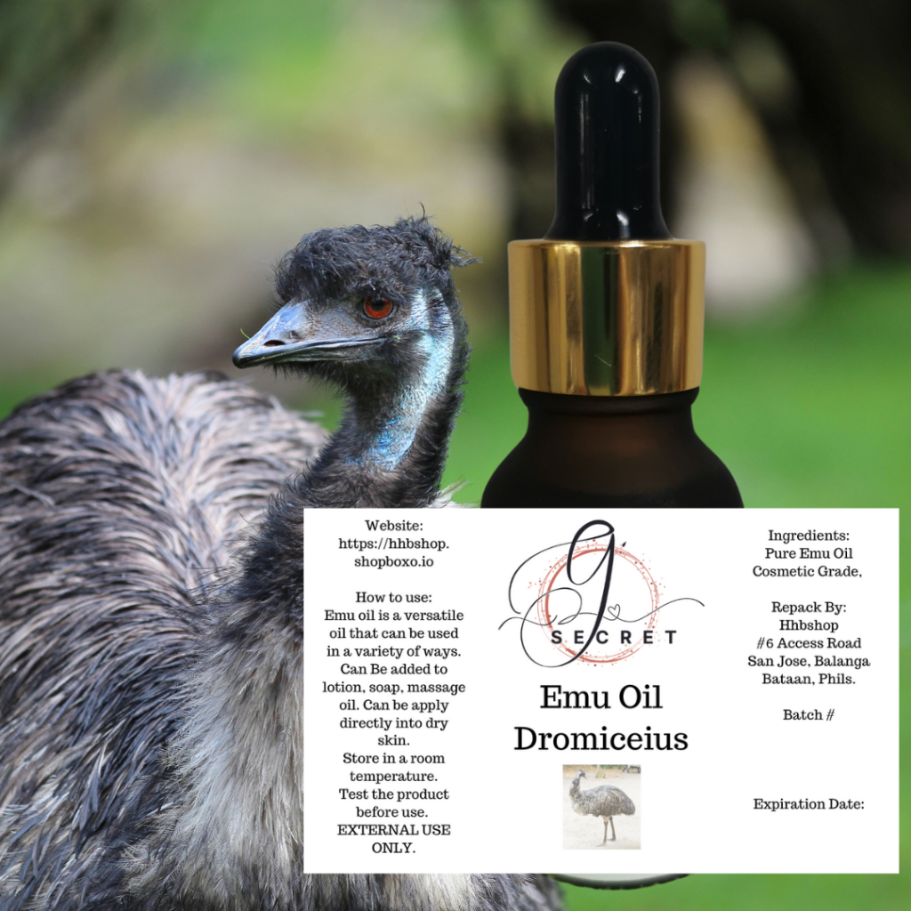 Emu oil - Dromiceius / cosmetic grade | Shopee Philippines