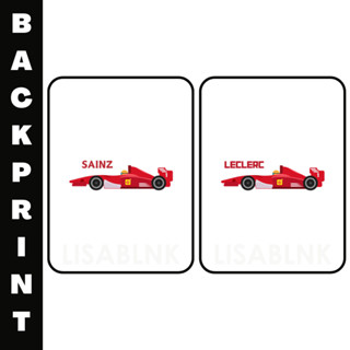 F1 Charles Leclerc & Carlos Sainz Fanmade Photocard Set | Shopee ...