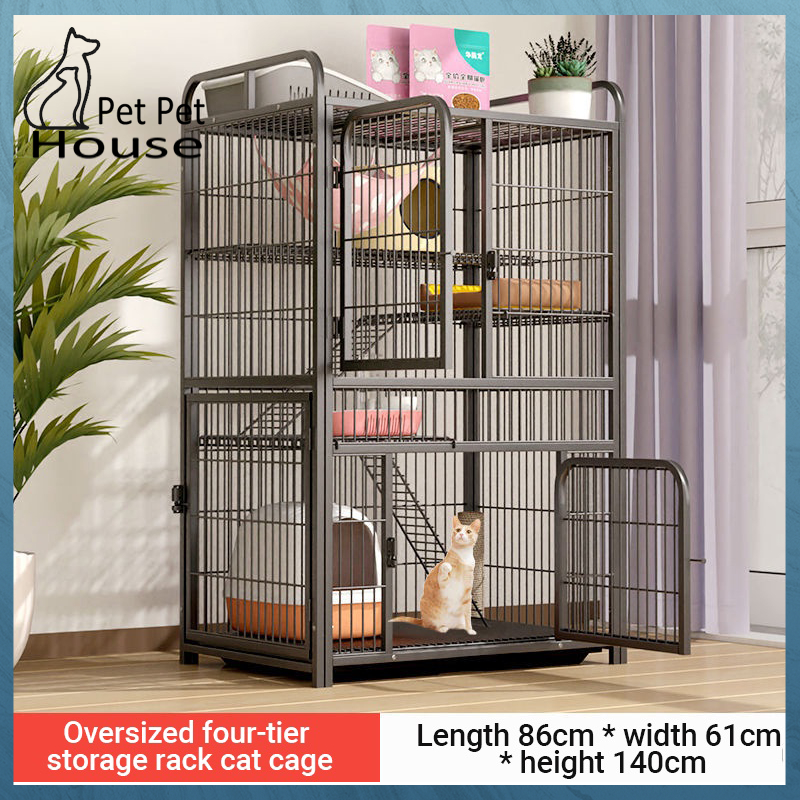 Cat Cage Large Pet Cage Tier Tier Pet Cage Cat House Indoor