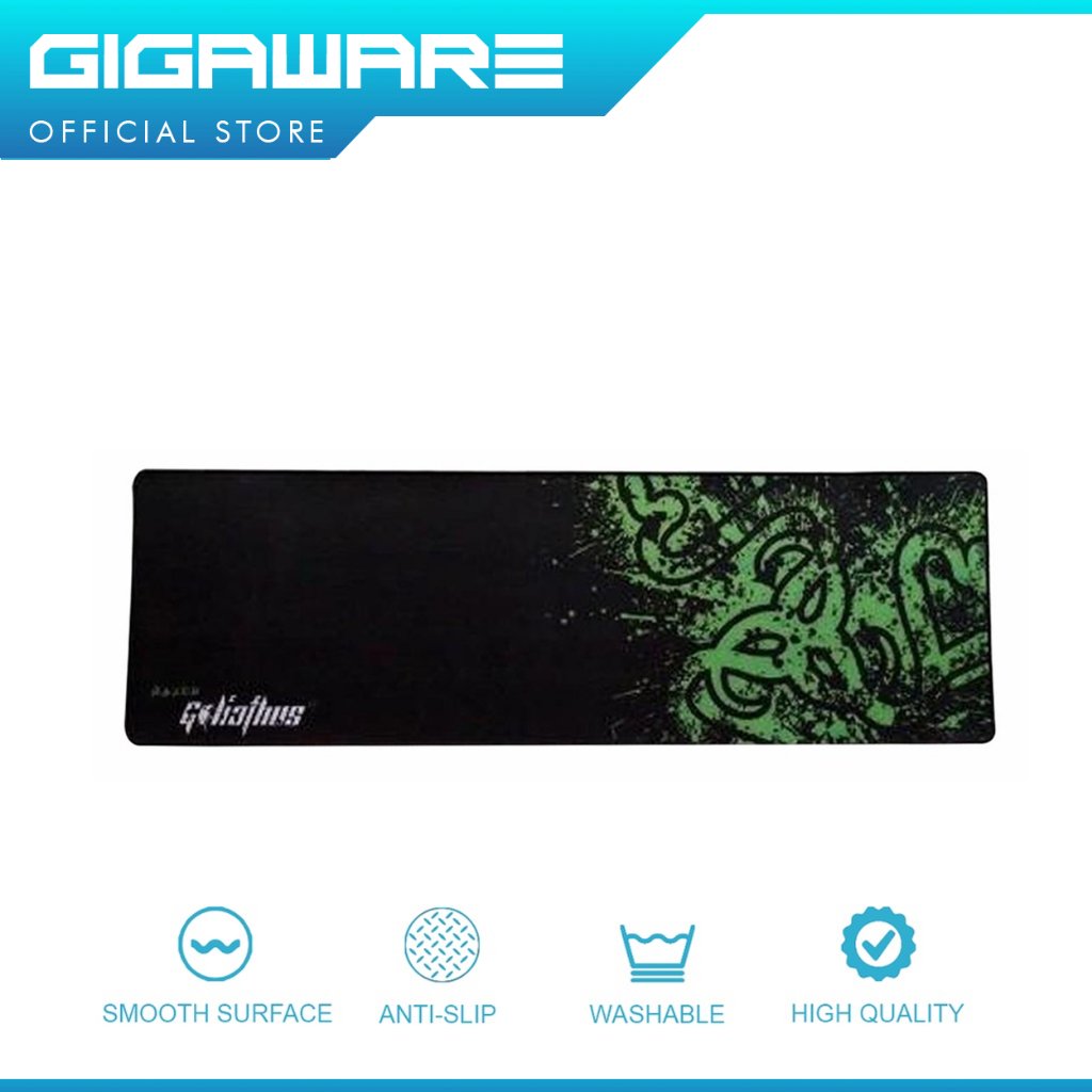 Gigaware Goliathus Extra Large Mouse Pad 800x300mm (Black) | Shopee ...