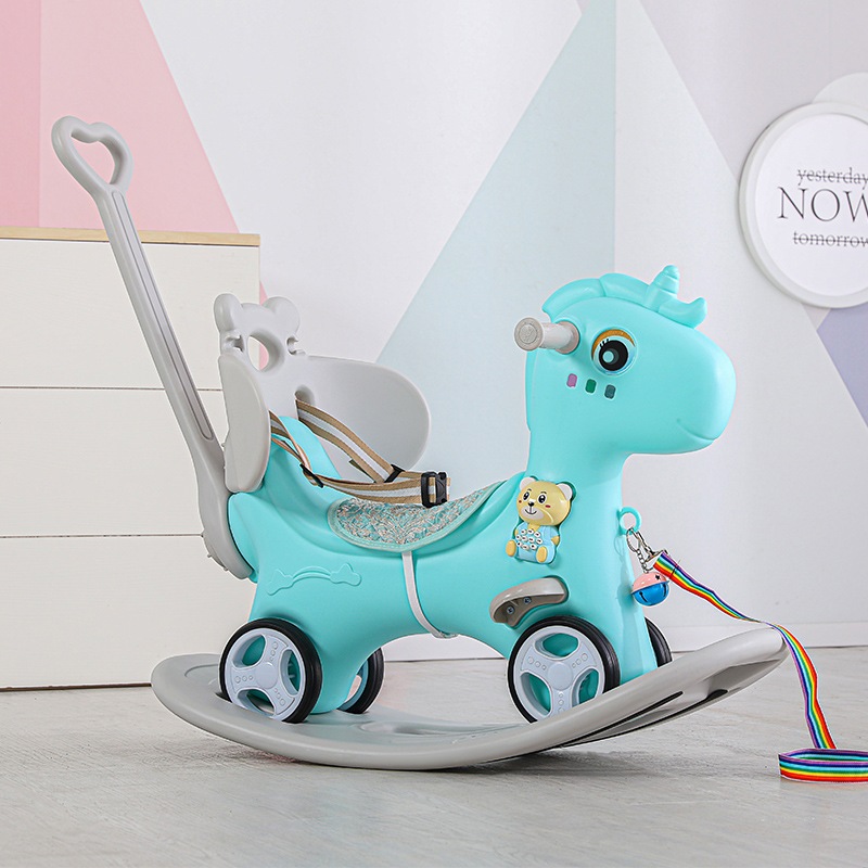 Horse Toy Ride Rocking Horse for Kids Kids Rocking Horse Horse Rocking ...