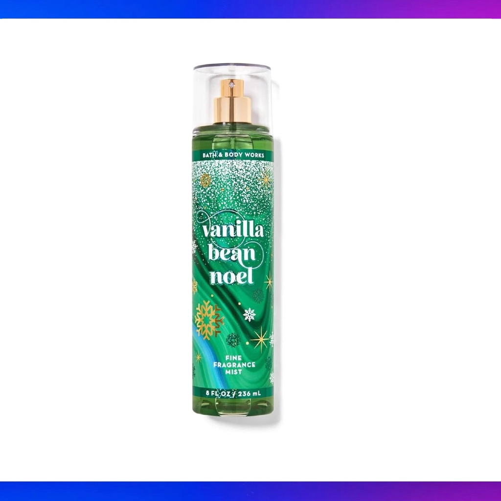 Authentic Bath and Body Works VANILLA BEAN NOEL Fine Fragrance