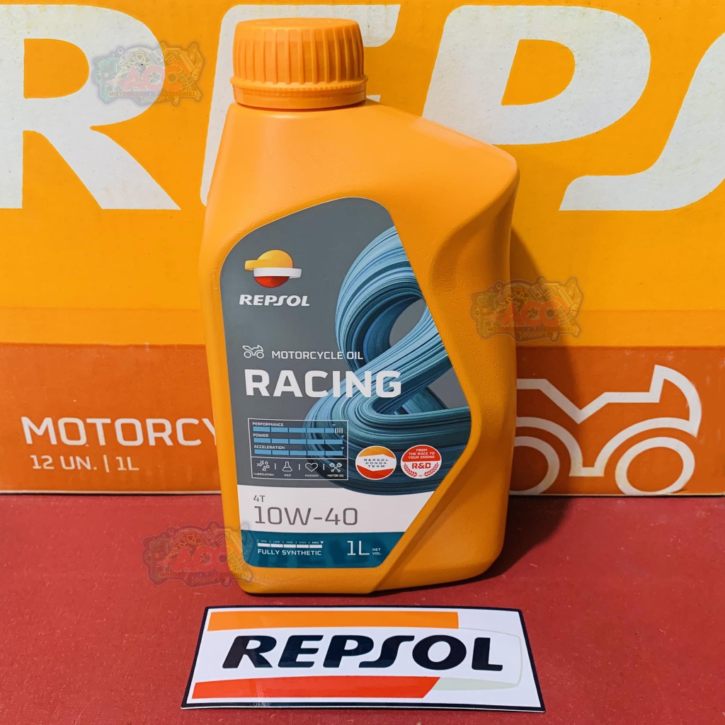 Repsol Oil Moto Racing 10W-40 Fully Synthetic 1L - *New Bottle ...