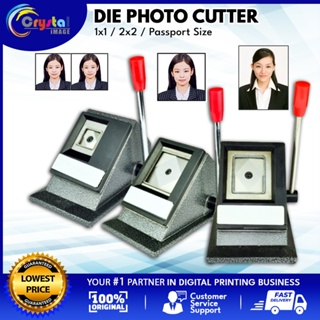 Officom Die Photo Cutter  ID Cutter (1x1 / 2x2 / Passport Size