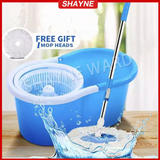 SUGARDAY 360 Rotating DegreeMicrofiber Spray Wet Dry Mop Set